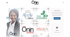 Desktop Screenshot of oningroup.com